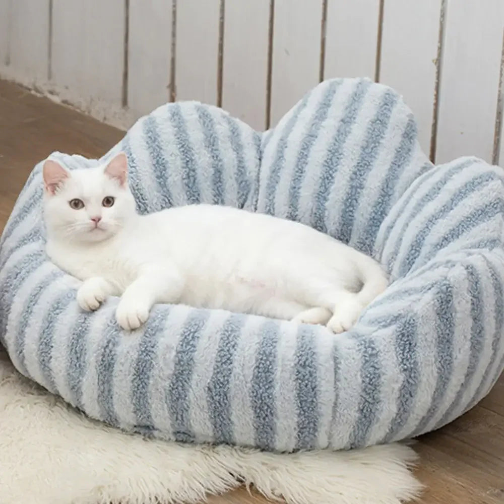 Scalloped Donut Dog Bed
