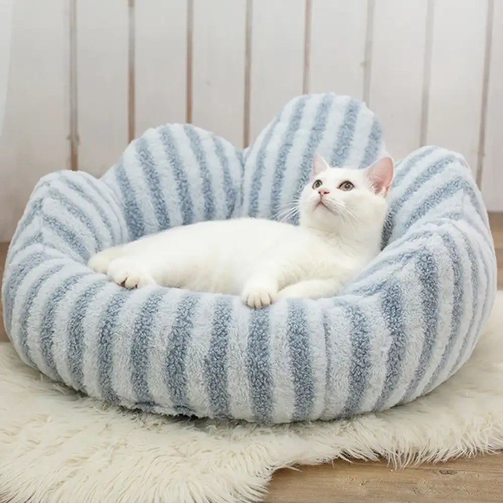 Scalloped Donut Dog Bed